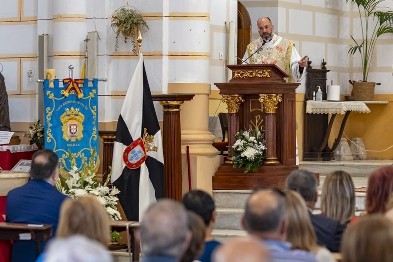 La Casa regional de Ceuta en Melilla honra a su Patrona, Santa María de África, en los actos conmemorativos por el XXV Aniversario de su fundación